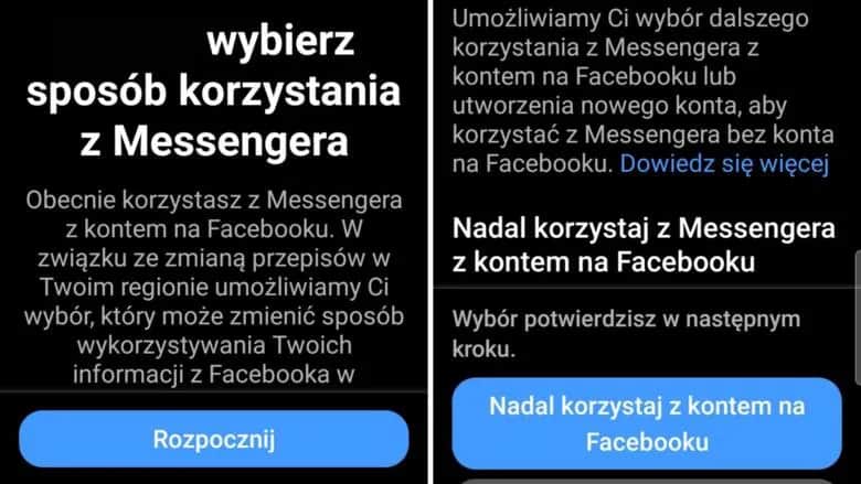 Jak połączyć Facebook z Messengerem i uniknąć problemów z kontem